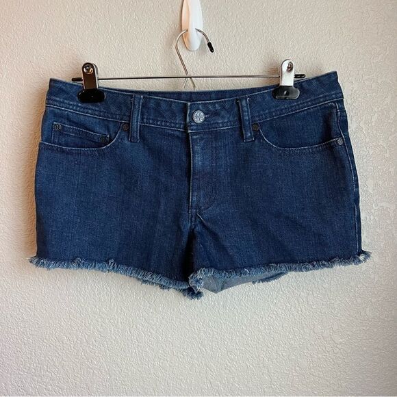 Tory Burch Denim Cutoff Short - Picture 3 of 9